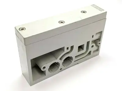 Used NUMATICS MANIFOLD END PLATE Parts (Hydraulics and Pneumatics) | Maverick Industrial Sales #1107203