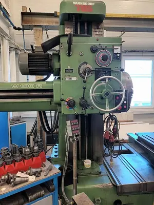 Used TOS W 100 A Horizontal Table Type Boring Mills CZ | Amaron s.r.o. #1056602