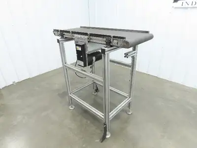 MK North America GUF-P 2000 Belt Conveyor 400x 1100mm 115V Variable Speed 41-46H