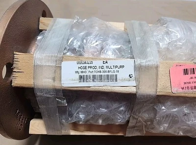 *NEW* Unbranded TCHB-300-BFLG-18 Bronze Metal Flex Hose 3"x18" 150Psi + Warranty