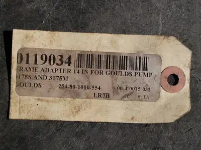 USED GOULDS 254-80-1000-554