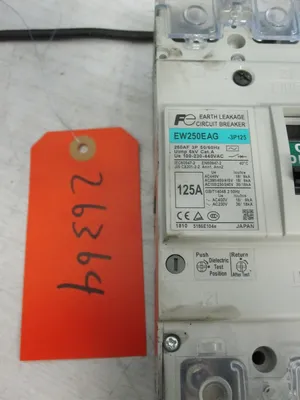 USED FUJI ELECTRIC EW250EAG-3P125