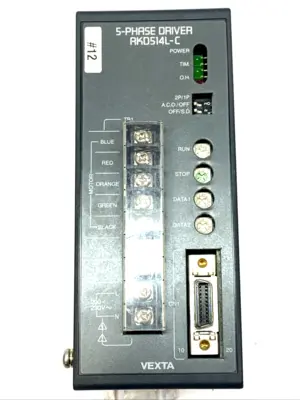 USED ORIENTAL MOTOR VEXTA 5-PHASE MICROSTEP DRIVER 200-230VAC