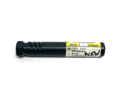 USED GUHRING DRILL, 3/8, STUB, TYPE N, CARBIDE, NANO-FIREX 2463-9,520