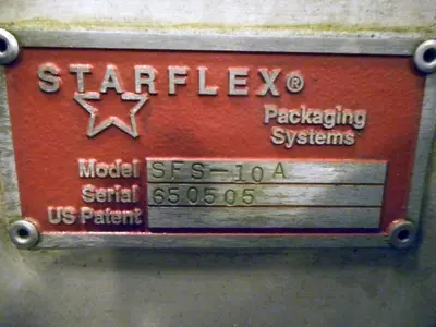 USED STARFLEX PACKAGING SYSTEMS SFS-10A