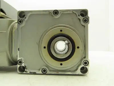 Mitsubishi GM-HY2FB-RH Worm AC Gearmotor Brake 60:1 0.2kW 30rpm Dual 25mm Shaft