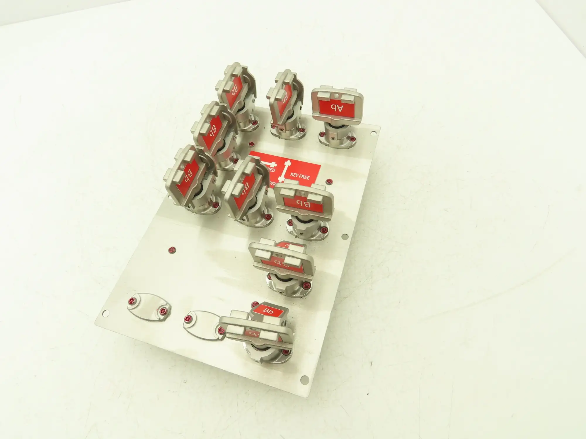 Allen Bradley 440T-MKEXE22ABBBBBBBBBBBBBBBBB 9 Key Interlock Exchange Switch