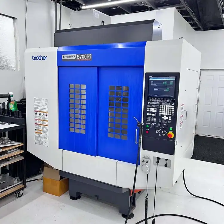Used 2020 BROTHER SPEEDIO S700X1 Vertical Machining Centers Illinois US | Asset Exchange Corporation #796183