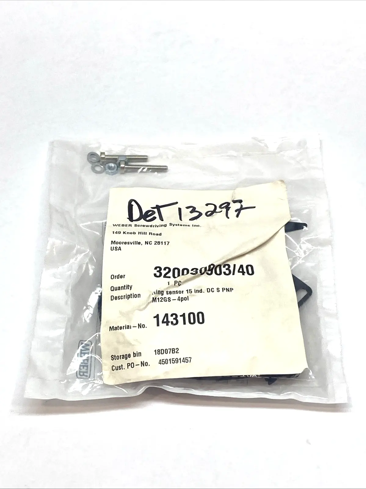 NEW WEBER INDUCTIVE RING SENSOR