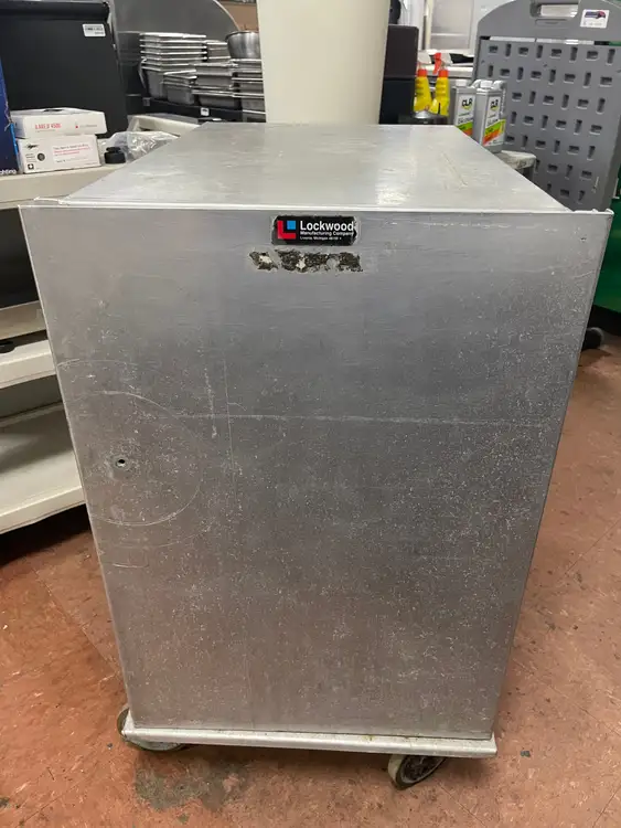Used Lockwood Used Lockwood Uninsulated 20 Rack Mobile Holding Cabinet Non Heated - SS294 Hot Food Warming, Holding, & Transport Cabinets Illinois US | Falcon Restaurant Supply #1375804
