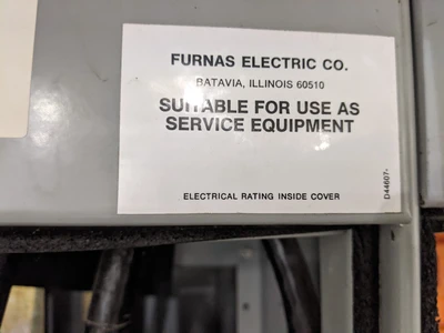 USED SIEMENS NUMBER: MXD63S800A