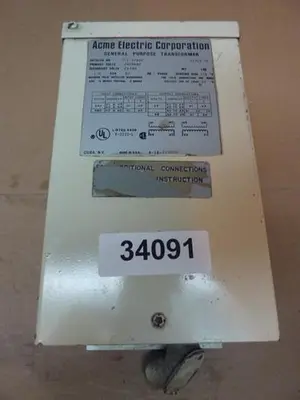 USED ACME ELECTRIC T-1-37920
