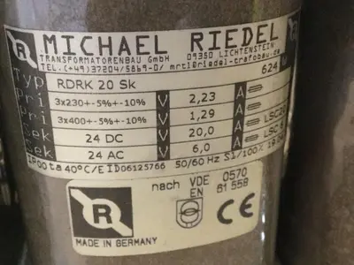 USED MICHAEL RIEDEL RDRK 20 SK