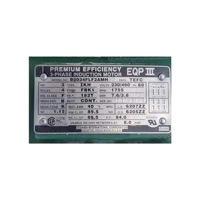 Used 9"dia. X 9' Screw Conveyor (Center Discharge)