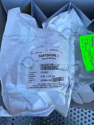 USED SARTORIUS 5445307H8 SARTOPORE 2 STERIL MIDICAP 0.45 + 0.2 UM