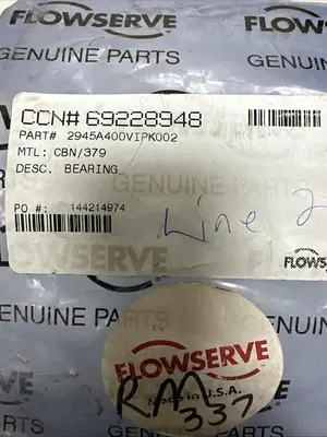 USED FLOWSERVE 2945A400VIPK002