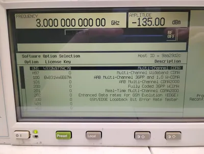 USED AGILENT E4432B