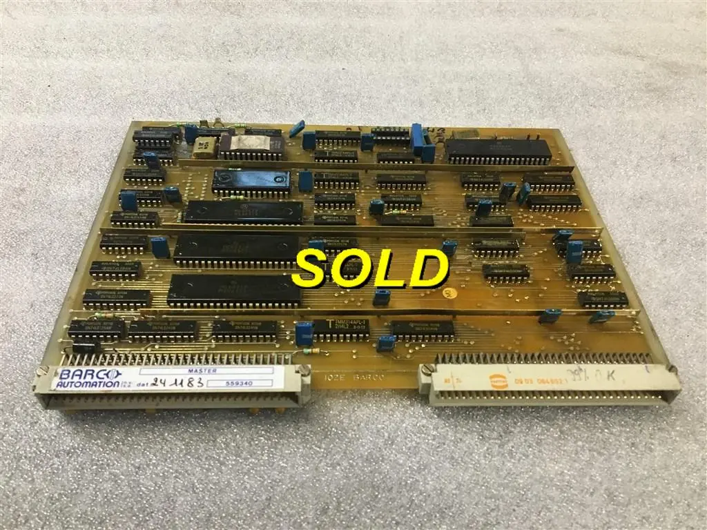 USED LVD 559340  BARCO AUTOMATION-MASTER (KAART)