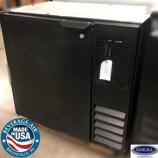 Single door backbar Undercounter cooler