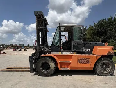 Used 2015 DOOSAN D160S-7 Internal Combustion Forklifts: Pneumatic Tire Texas US | Forklift Exchange #1355983