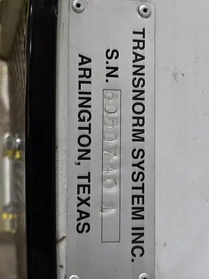 Used 2020 TRANSNORM BELTED CURVE CONVEYOR Belt Conveyors Wisconsin US | Packer City Sales #1297938