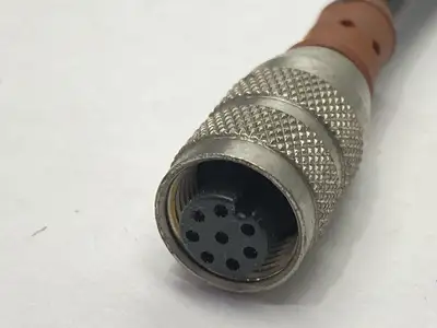 Used Omron Adapter Cable M12 8-Pin Cable & Wire Michigan US | Maverick Industrial Sales #1402309