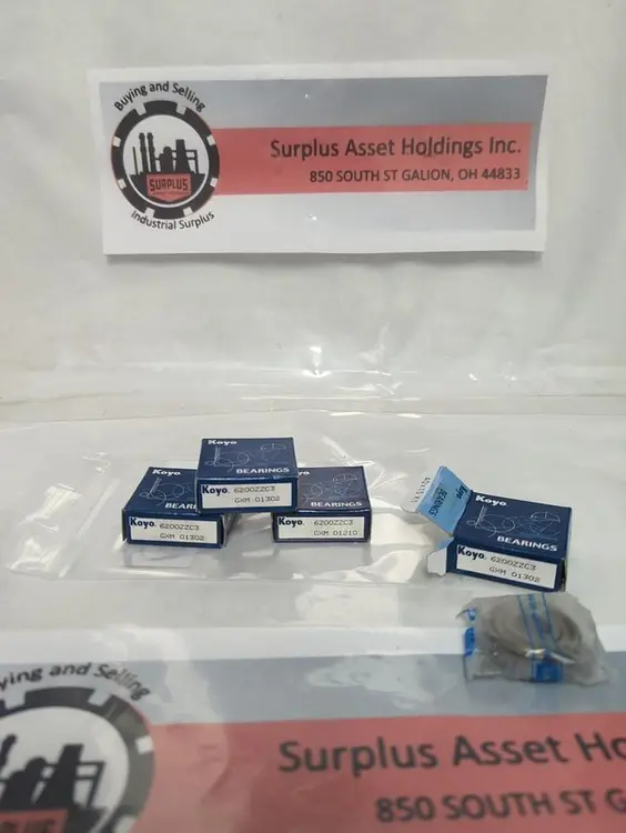 New | in-Stock KOYO 6200ZZC3 Industrial Controls Ohio US | Surplus Asset Holdings #1289435