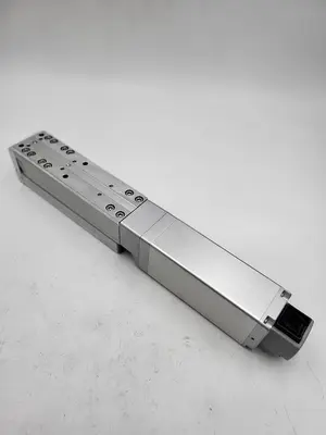 Used IAI IAI RCP6-TA4C-WA-35P-10-75-P5-S-CJB PNEUMATIC ACTUATOR & RCP6-MUSRTA4C SLIDER TABLE Linear Guides | ND Industrial Surplus #1215858
