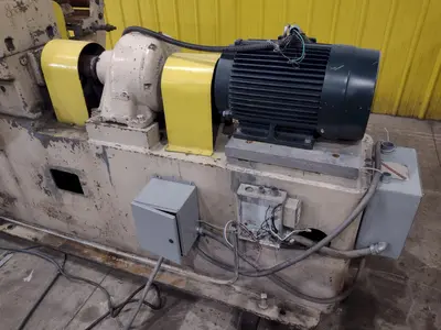 36" YODER POWERED SLITTING HEAD WITH FEED ROLLS: STOCK #22948