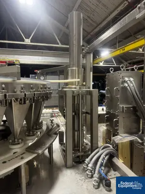 USED All-Fill All Fill Rotary High Speed Powder Filler, Model R-242