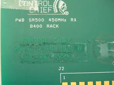 CONTROL CHIEF 25-02-0-010 Transmitter Board E-7740 for SR500 Remote Control