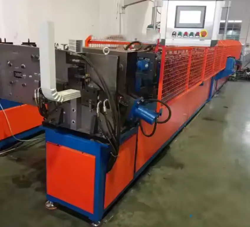 220 × 100 mm Downspout Roll Forming Machine – UAE