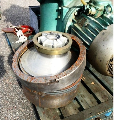 (2) Alfa-Laval MAB 207S-24-60 oil purifiers, SS.