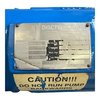 USED DISCFLO 402-14