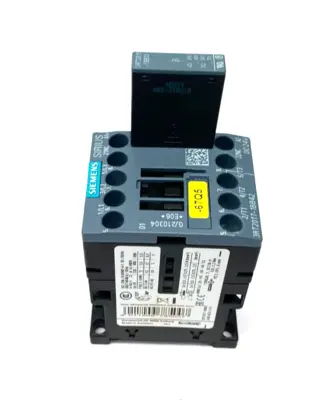 USED SIEMENS SIRIUS POWER CONTACTOR 3-POLE 12A 400V AC-3E/AC-3