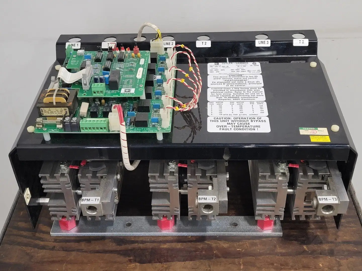 USED CUTLER-HAMMER TRU-200-P-MO-BY
