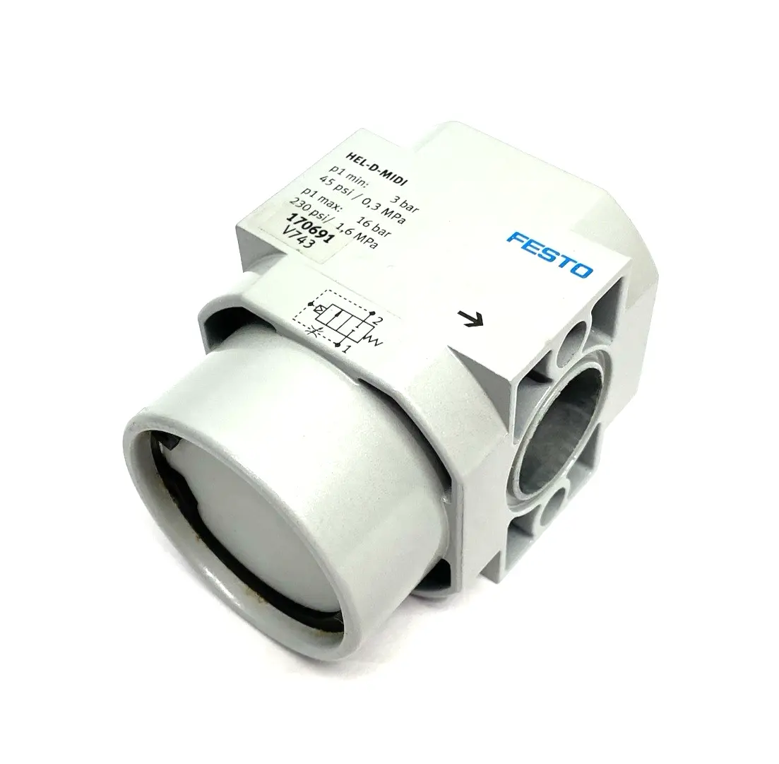 USED FESTO ON/OFF VALVE 2-2 WAY, CLOSED MONOSTABLE, 170691