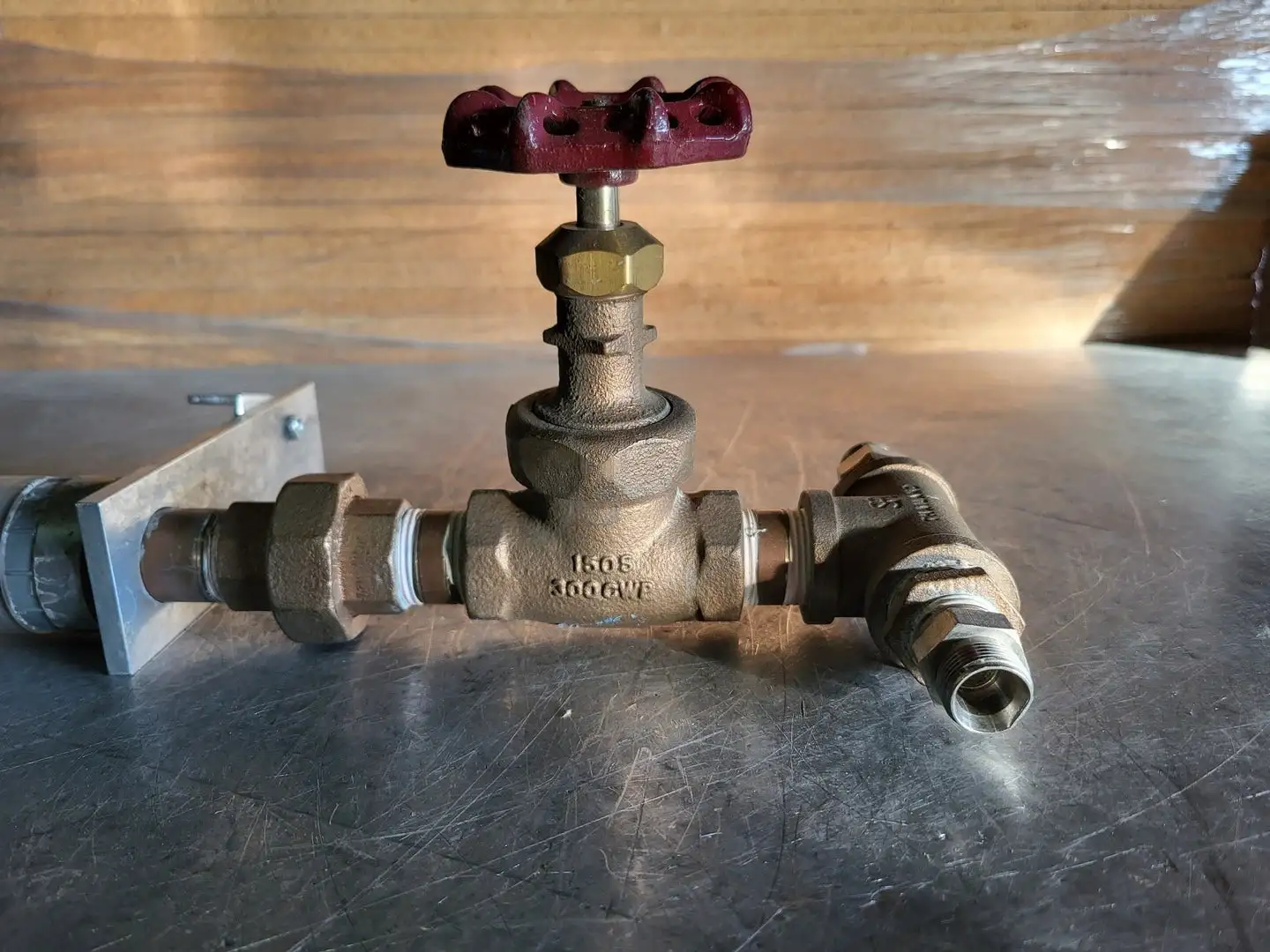3/4" Class 150S Gate Valve w/ Flowmeter