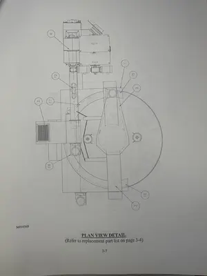 36" X 72" GOFF MODEL #3672D SPINNER HANGER SHOT BLAST CLEANING SYSTEM, NEW 2006: STOCK #22470