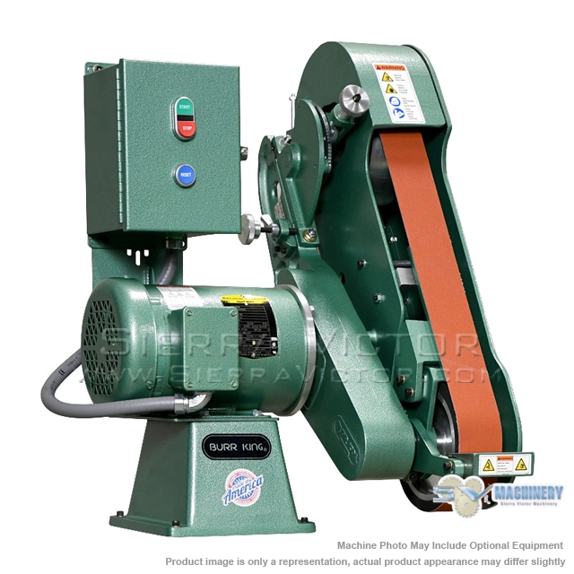 BURR KING MODEL 960-250 Belt Grinders | Sierra Victor Industries