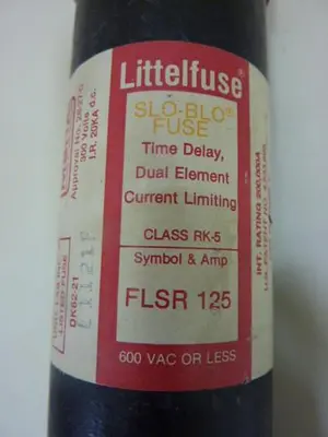 USED LITTELFUSE FLSR-125