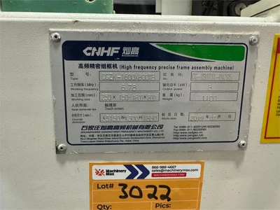 USED 2019 CNHF CGZK-1600X800TB