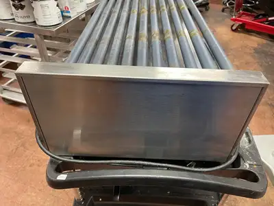Used Nemco Used Nemco 8250SX-SLT Digital Hot Dog Roller Grill 50 Hot Dog Capacity 120V AS IS Grills & Griddles Illinois US | Falcon Restaurant Supply #1376233
