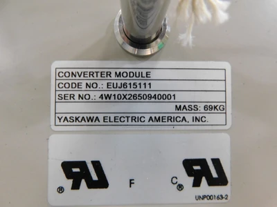 Used Yaskawa G5U4600 Variable Speed Drives Ohio US | Equipment Recovery Corp. #1330405