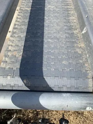 Conveyor, Belt, 12" x 6.5', S/st, Plastic Belt, Boxes #S744696
