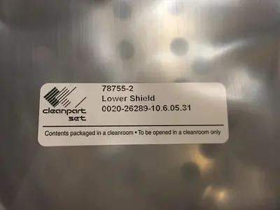 AMAT 0020-26289-10.6.05.31 LOWER SHIELD