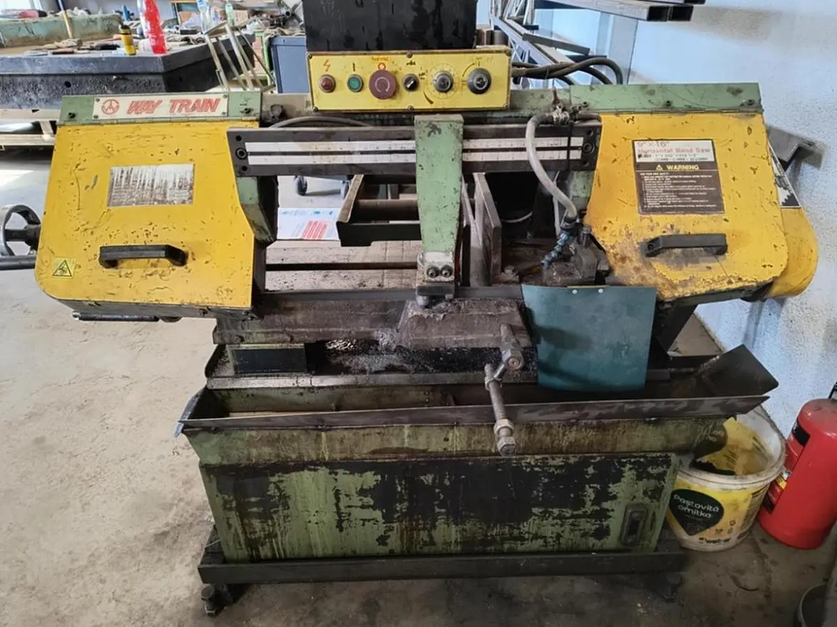 Used 1993 WAY TRAIN UE-916A Horizontal Band Saws CZ | Amaron s.r.o. #1056834