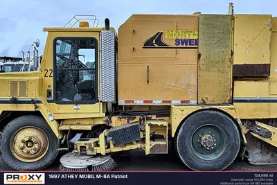 Used 1997 ATHEY MOBIL M-8A PATRIOT Street Sweeper New Jersey US | Proxy Equipment #1385339