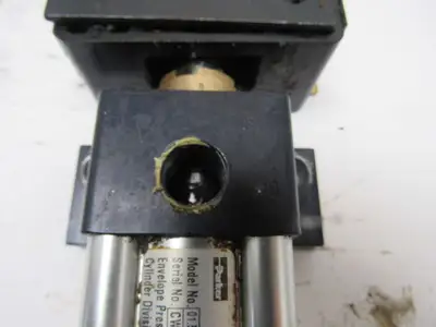 Steel Master Transfer Gate Positive Stop Shot Pin W/Air Cylinder