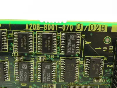 Fanuc A20B-8001-0700/02B AB RIO Interface Card Servo Add-on Mini Slot